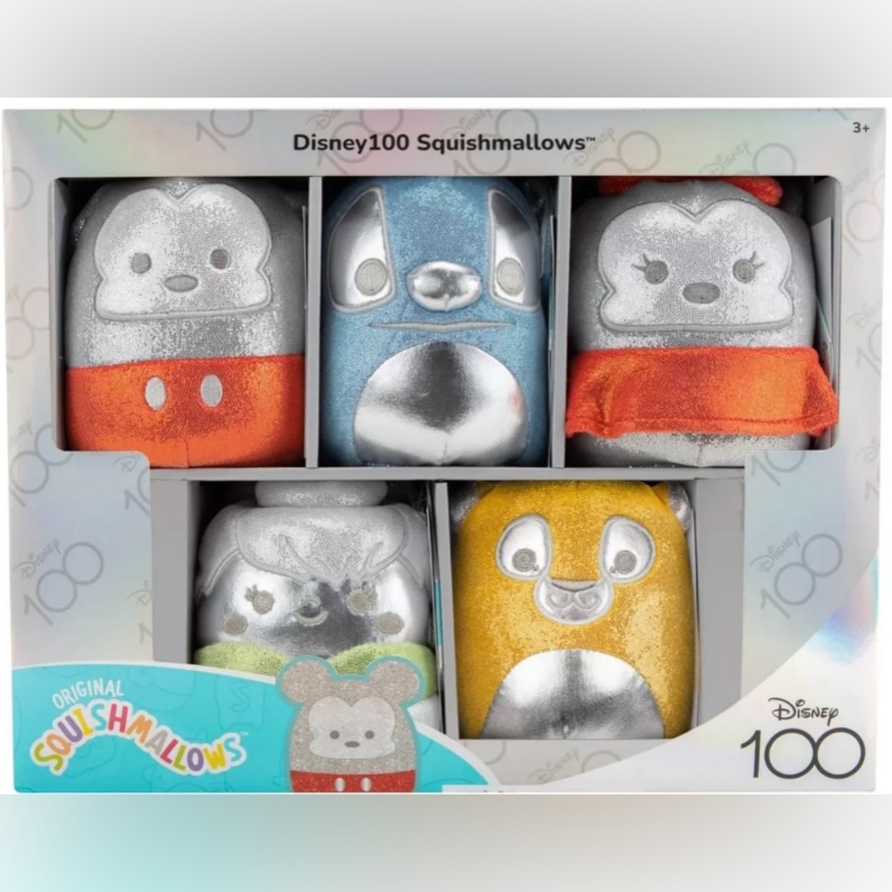 NIB Exclusive Disney 100th Anniversary Squishmallows